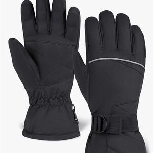 Black Winter Gloves